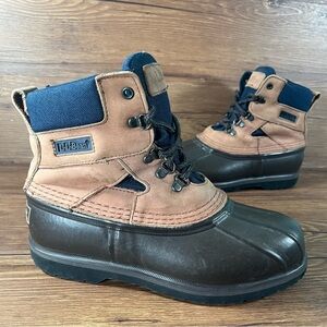 L.L. BEAN Maine Hunting Shoe Brown Leather Duck Boots Women’s Size 8 Shoes